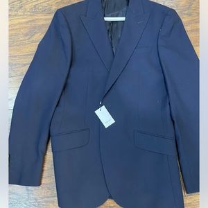 Reiss Enzo Navy Blazer Peak Lapel NEW WITH TAGS!!